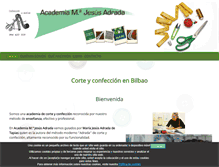 Tablet Screenshot of mariajesusadrada.com